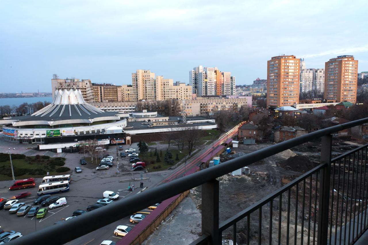 Staybridge Mini-Hotel In Most City Panoramic River View Dnipro Exterior foto